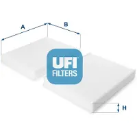 Ufi 53.229.00 Interieurfilter