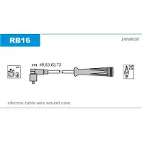JANMOR RB16 Bougiekabels