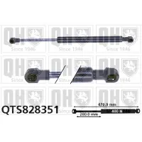 Quinton Hazell QTS828351 Gasveer achterklep