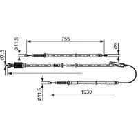 Bosch 1 987 482 802 Handremkabel