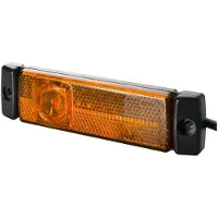 Hella Zijmarkeringslicht 2PS 008 645-991, geschikt voor links en rechts, afmetingen: 130mm, 32mm, 16mm