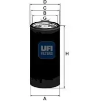 Ufi 23.179.00 Oliefilter