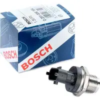 Bosch Sensor, brandstofdruk CR/RDS4.2/2000/KS Bosch voor o.a. ALFA ROMEO, CASE IH, CITROEN, FIAT, FORD, HEULIEZ, IRISBUS, IVECO, LANCIA, NEW HOLLAND, OPEL, PEUGEOT, SUZUKI, TEMSA