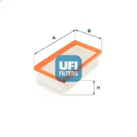 Ufi 30.693.00 Luchtfilter