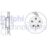Delphi Remschijf BG9101C