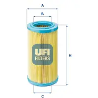 Ufi 27.403.00 Luchtfilter