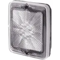 Hella Achteruitrijl.LED 12V,gummi beh., VERT