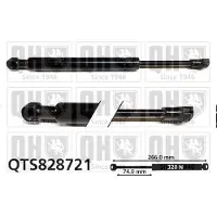 Quinton Hazell QTS828721 Gasveer, legbodem (Koffer- / Laadruimte)