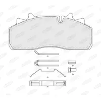 BERAL Remblokset BCV29159TK