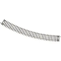 Roco H0 RocoLine (zonder ballastbed) 42425 Gebogen rails 12 stuk(s)