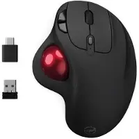 Mobility Lab Wireless Mouse - - Trackball - Black