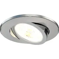 LEDVION - LED Inbouwspot - RVS - Dimbaar - 7W - IP65 - CCT - COB - Ø90mm