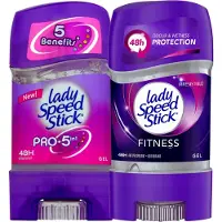 Lady Speed Stick Pro 5 & Fitness Deodorant Gel Stick - Ultieme Bescherming voor Actieve Vrouwen - 2 x 65g