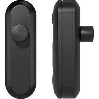 LEDVION - LED Snoerdimmer Zwart - 0-50W - Fase Afsnijding - Dimbare LED & Halogeen - Lighting Off Memory - 220-240V - Stekkerdimmer