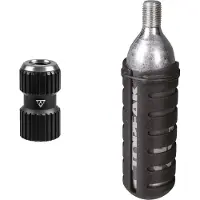 Topeak Nano AirBooster CO2 inflator + 25 g CO2 patroon