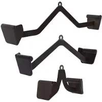 Gorilla Sports Rubberen roeigrepen - Set van 3