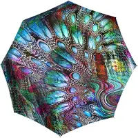 Doppler Paraplu Fiber Magic Pavone Kleurrijke