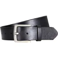Lindenmann leren heren riem - marineblauw