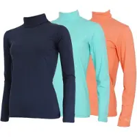 Campri 3-Pack - Skipully - Wintersportpully - Dames - Navy/Aruba blue/Salmon (657) - maat XXL