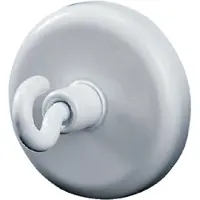 Dahle Magneet met haak 36mm draagkracht 8kg wit - 5 stuks