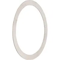 Jagwire Centerlock Disc Brake Spacer 0.15mm 10 Units Zilver
