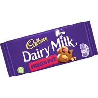 Cadbury Dairy Milk Fruit & Nut Chocolate Bar - 110g