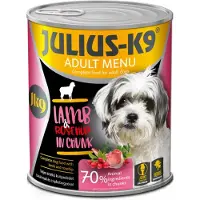 Julius-K9 Julius K9 - Hondenvoer - Blikvoer - Natvoer - Adult - Lam - 4 x 800g