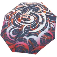Doppler Paraplu Fiber Magic Auto-Open-Close Umbrella Liberty Veelkleurig