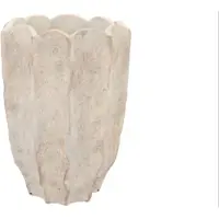 Daan Kromhout ALASKA WAVY SAND VASE 22X21X30CM