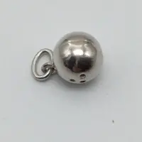 Fashion Jewelry Bowling Bowlingsieraad gift 'Bedel, massieve zilveren bowlingbal' , 8 mm in doosje