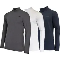 Campri 3-Pack - Skipully - Wintersportpully - Heren - Charcoal-marl/White/Navy (267) - maat S