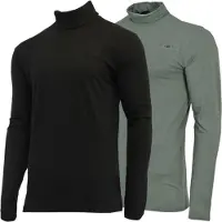 Campri 2-Pack - Skipully - Wintersportpully - Heren - Black/Jungle green (549) - maat XXL