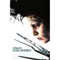 Karo-art Poster - Edward Scissorhands, 1990, Originele Filmposter, Premium Print, Professioneel Fotopapier
