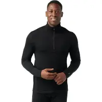 Smartwool Thermisch sweatshirt 1/4 rits merino Classic Intraknit | Maat XL