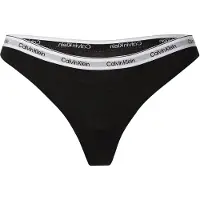 Calvin Klein Underwear String zwart / wit