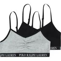 Polo Ralph Lauren Acc Polo Ralph Lauren Tops - 2-pack - Zwart/Grijs Gevlekt - - 13-15 jaar (158-170) - Ondergoed