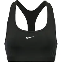 Nike Sport bh 'SWOOSH' zwart / wit