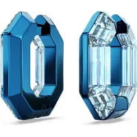 Swarovski Oorbellen 'Lucent' blauw / lichtblauw / transparant
