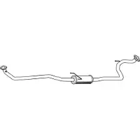VEGAZ TS-492 Uitlaat middendemper
