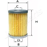 Japanparts FO-GAS46S Brandstoffilter