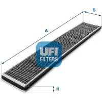 Ufi 54.121.00 Interieurfilter