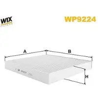 WIX FILTERS WP9224 Interieurfilter