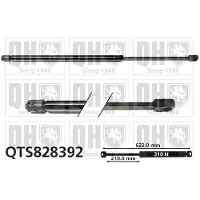 Quinton Hazell QTS828392 Gasveer motorkap