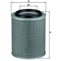MAHLE ORIGINAL LX 498 Luchtfilter