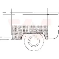 VAN WEZEL 5851.45 Zijwand