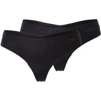 Sloggi String 'ZERO Microfibre 2.0 H' grijs / zwart
