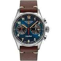 Bauhaus Chronograaf Tornado Quartzhorloge, horloge, herrenuur, Made in Germany, analoog, dag