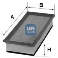 Ufi 27.873.00 Luchtfilter