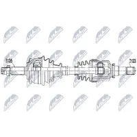NTY NPW-TY-165 Aandrijfas