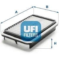 Ufi 30.780.00 Luchtfilter
